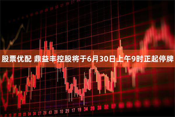 股票优配 鼎益丰控股将于6月30日上午9时正起停牌